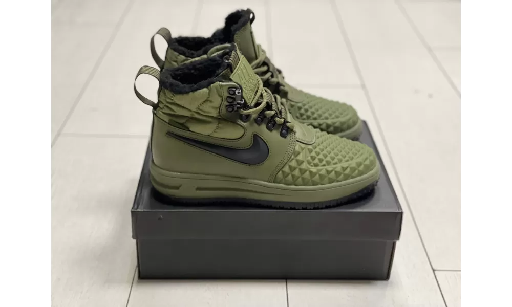 Nike Lunar Force 1 Duckboot Green Black